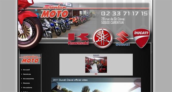 Lancement Carentan Moto