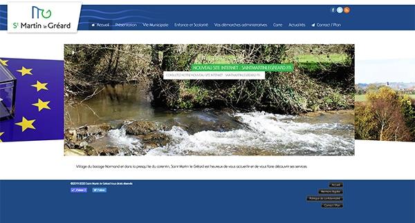 Lancement Mairie de St Martin le Gr&eacute;ard