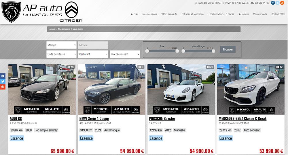 Mise &agrave; jour AP AUTO