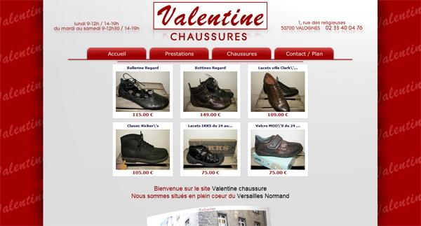 Lancement Valentine Chaussures