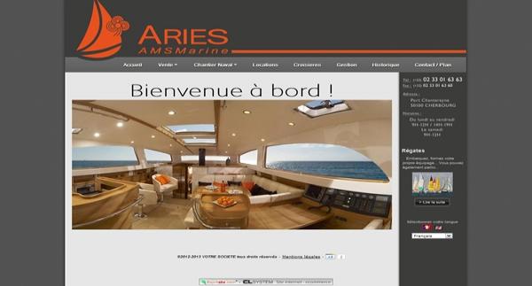Lancement Aries Bateaux