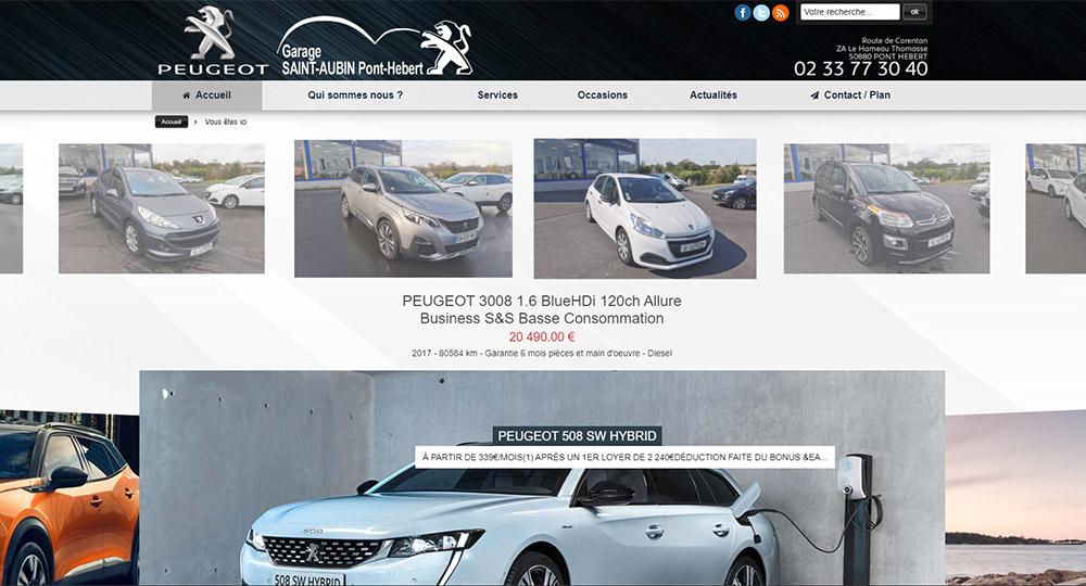 D�couvrir le Site Web