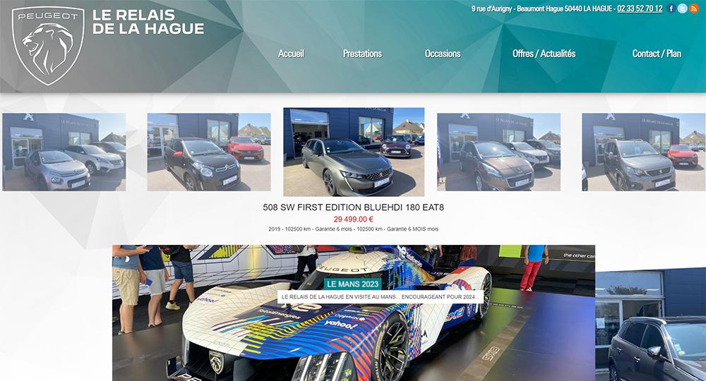 D�couvrir le Site Web