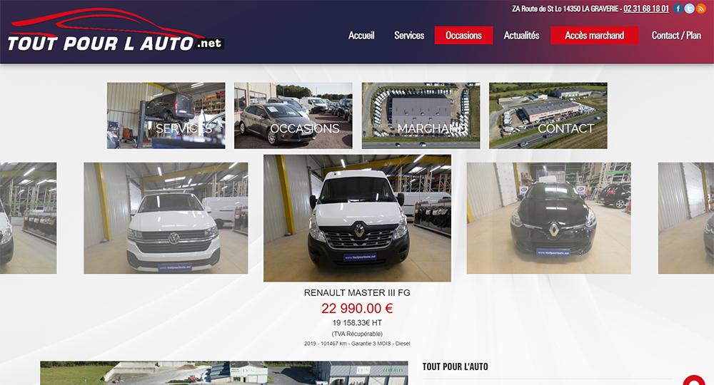 D�couvrir le Site Web